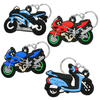 Pold Pendant Cartoon Animation Custom Logo Gift Motorcycle Double face PVC Keychain