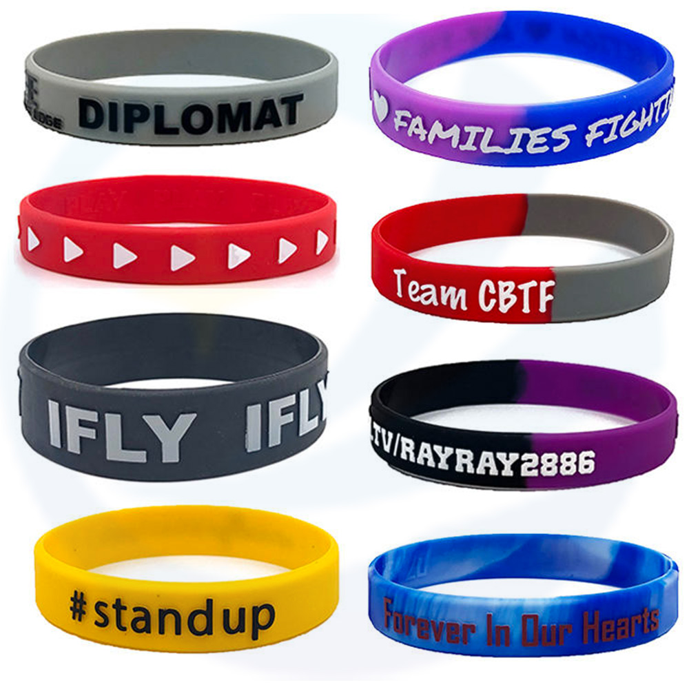 Faites vos propres bracelets en caoutchouc avec des bracelets en silicone personnalisés et logo et bracelet en caoutchouc personnalisé