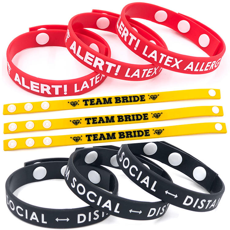 Faites vos propres bracelets en caoutchouc avec des bracelets en silicone personnalisés et logo et bracelet en caoutchouc personnalisé
