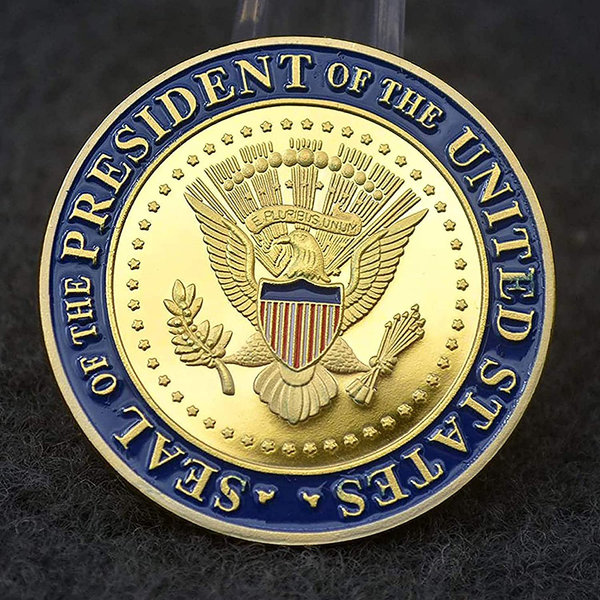 Élections électorales Soutient des articles faisant en sorte que le président militaire des États-Unis soit gravé Coins présidentiel unique Cool Challenge Coin