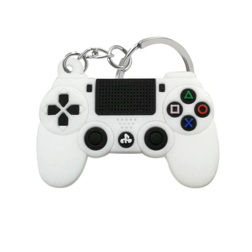 Keyring de gibier de jeu en gros porte-clés PVC Keychain Soft Silicone Rubber GamePad Keetchain