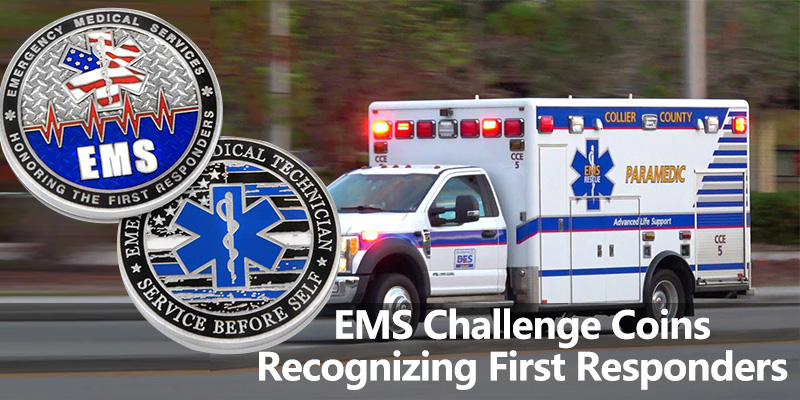 EMS Challenge Coins: Reconnaître les premiers intervenants