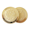 Challenge de fabrication COIN 24K Gold Placing Custom commémoratif Coin Metal Souvenir Gift Challenge Coins