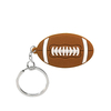 PVC Sport Rugby Rugby Baseball Soccer Key Chain de porte-clés 2D Silicone Soft Rubber Football Keychain