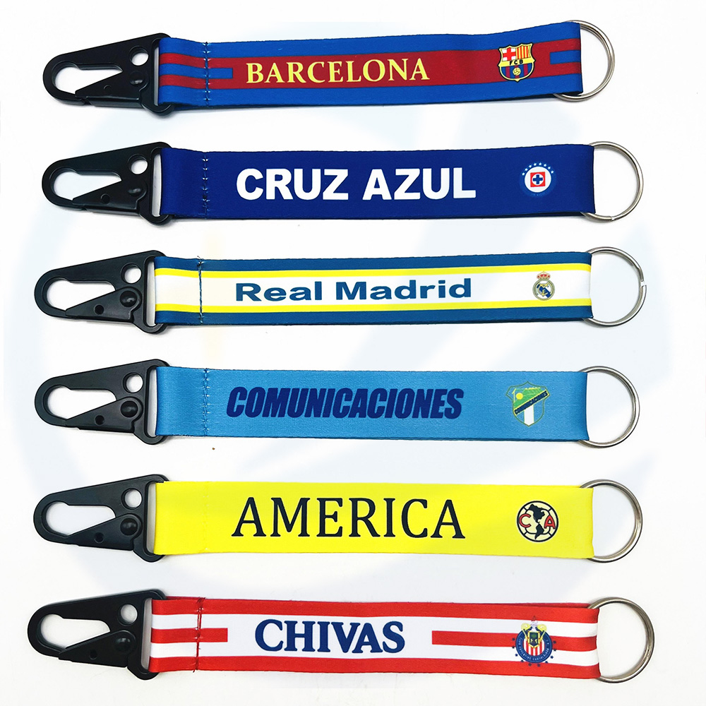 Polyester en gros Imprimez votre logo sublimation du bracelet de poignet Lanyard personnalisé