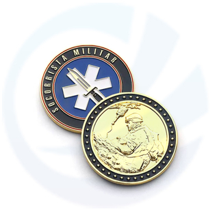 Pièce de monnaie médicale du pompier EMS