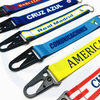 Polyester en gros Imprimez votre logo sublimation du bracelet de poignet Lanyard personnalisé