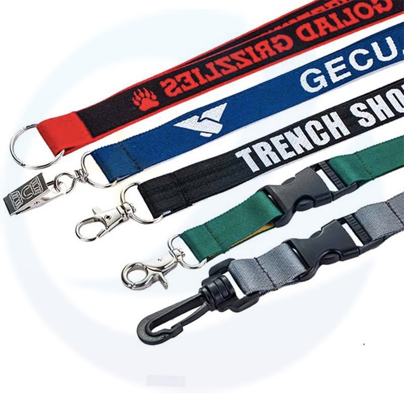 Lanyards personnalisés avec porte-lanière de trousseau snot amovible