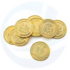 Moulage de matrice personnalisée 3D Gravure de logo Bright Gold Aluminium Alloy Metal Coin