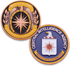 Département du gouvernement des États-Unis personnalisé Central Intelligence Agency Challenge Coin Metal CIA FBI DEA Challenge Coin