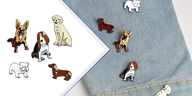 Épingles d'animaux de compagnie personnalisées: célébrez vos amis à fourrure avec des badges personnalisés!