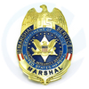 USMS US MARSHAL Service Badge Replica Movie d'accessoires