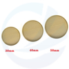 Logo personnalisé Gold Silver Copper Solid Metal Metal 30 mm 40 mm 50 mm Challe Coin vierge pour la gravure laser en fibre