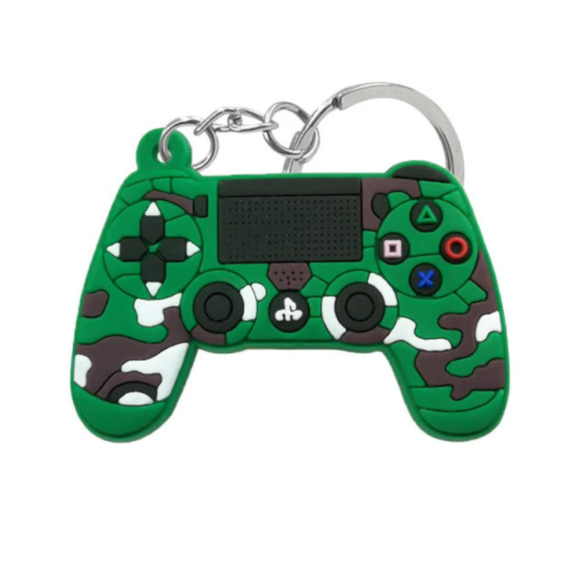 Keyring de gibier de jeu en gros porte-clés PVC Keychain Soft Silicone Rubber GamePad Keetchain