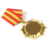 Médailles de récompense personnalisées Honor Metal Medal Monument Badge for Marathon Sports Competition School Games Football Tennis Gold Medal