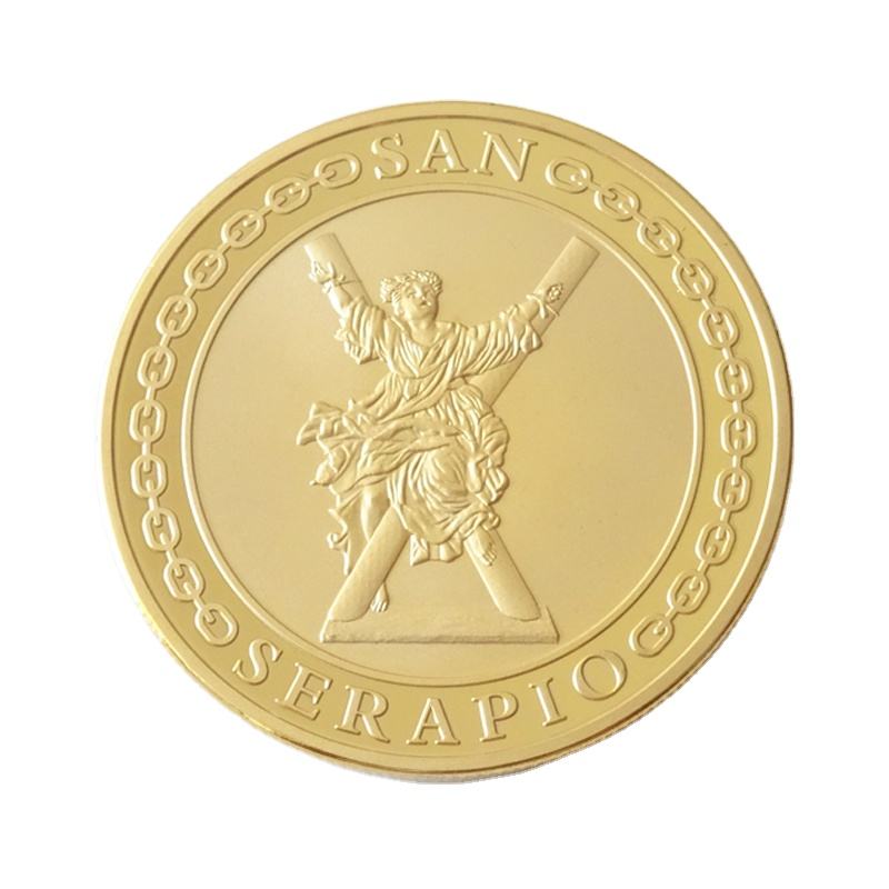 Challenge de fabrication COIN 24K Gold Placing Custom commémoratif Coin Metal Souvenir Gift Challenge Coins