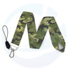 Transfert de chaleur en polyester personnalisé Logo militaire de l'Armée de terre Logo sublimation Camouflage imprimé Lanyard