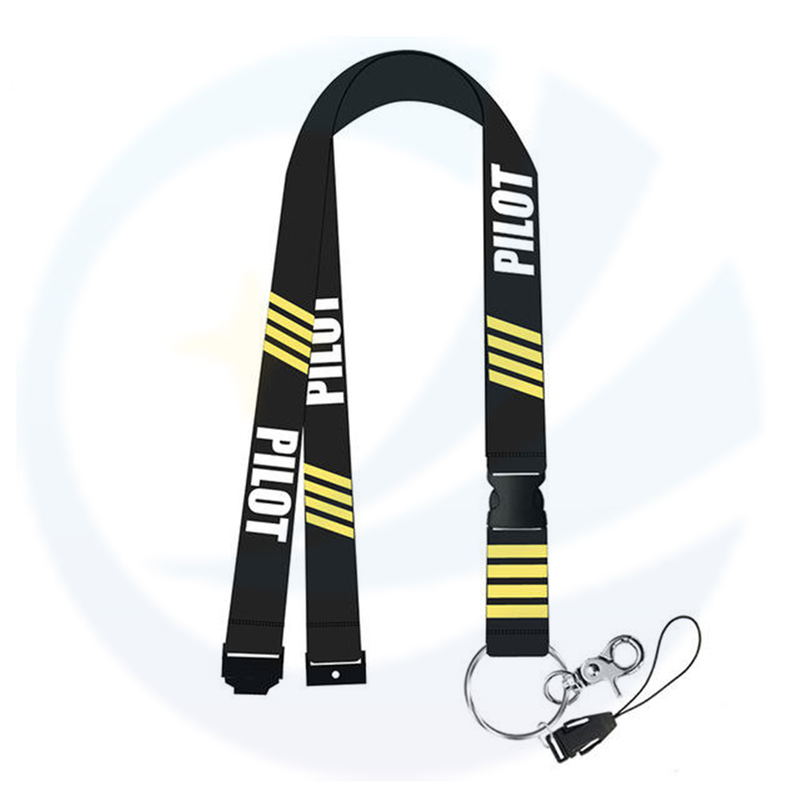 Longes d'écran de soie pour Keys Nou STRAP POUR CARDE BADGE Gym Pymnien Lanyard pour pilote