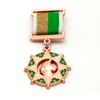 Fabricant Médallon Médallon personnalisé Médaille de métal Badges de barre de ruban 3D Médailles d'activité 3D et médaille d'honneur