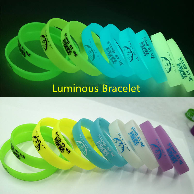 Logo personnalisé Bracelets en silicone lumineux personnalisés Basketball Sports Silicone avec un logo Custom