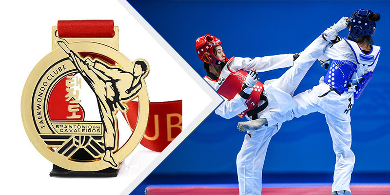 Médailles de sport personnalisées: honorer les champions du Taekwondo