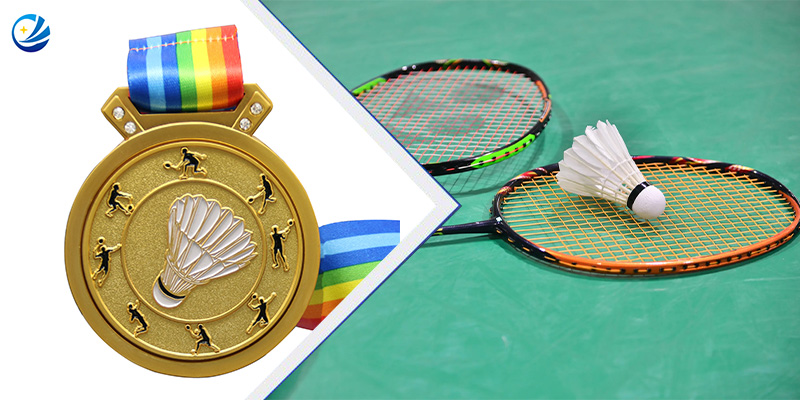 Médailles de sport personnalisées: honorer les champions du badminton