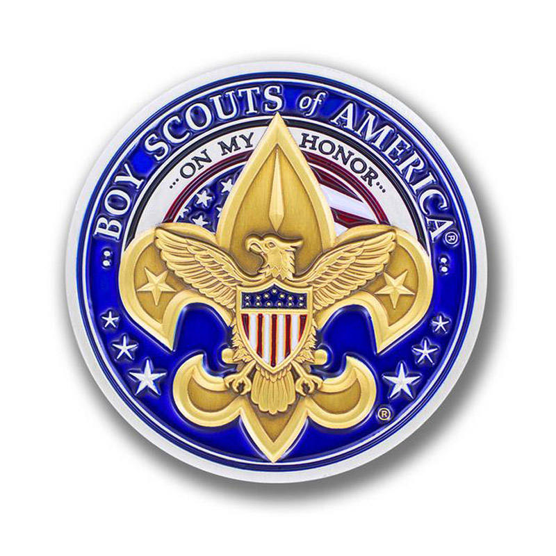 Défi personnalisé Metal American Eagle Boy Scout Distinguished Eagle Coins