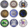 Fabricant Metal Coin Custom No Minimum Day Coulage 3D Blank Email Euro Coins Navy Air Force Souvenir Challenge Coin