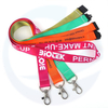 Low MOQ MOQ Imprimé personnalisé vide sublimation manche de manche de badge Carte Badge Carte Lanyards avec logo Logo Custom Polyester Lanyard