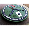 YC Gifts Factory Custom JTG 3D Military Style Tactical Uniform Sniper Gun Rubber Pvc Patch