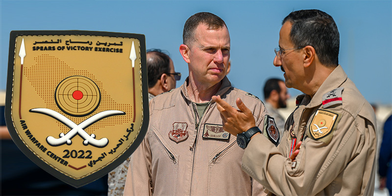 Symbolisme et utilisations des patchs PVC de l'armée de l'air saoudienne