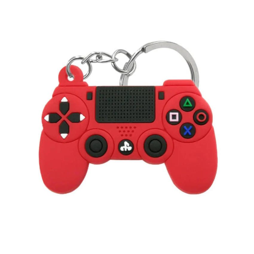 Keyring de gibier de jeu en gros porte-clés PVC Keychain Soft Silicone Rubber GamePad Keetchain