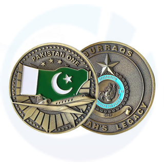 Pakistan Military Air Force Challenge Coin
