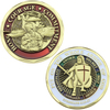 En vrac Metal Metal Zinc Alloy 3D Souveniour Armure entière de Dieu Coin Knight Templar Challenge Coin