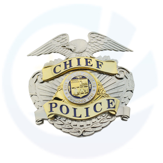 LAPD LOS ANGELES Police / chef Badge Hat Hat Insignia Replica Movie Accesstes