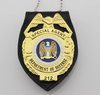 US DOD Department of Defense Defense Special Agent Badge Replica Movie d'accessoires avec n ° 212