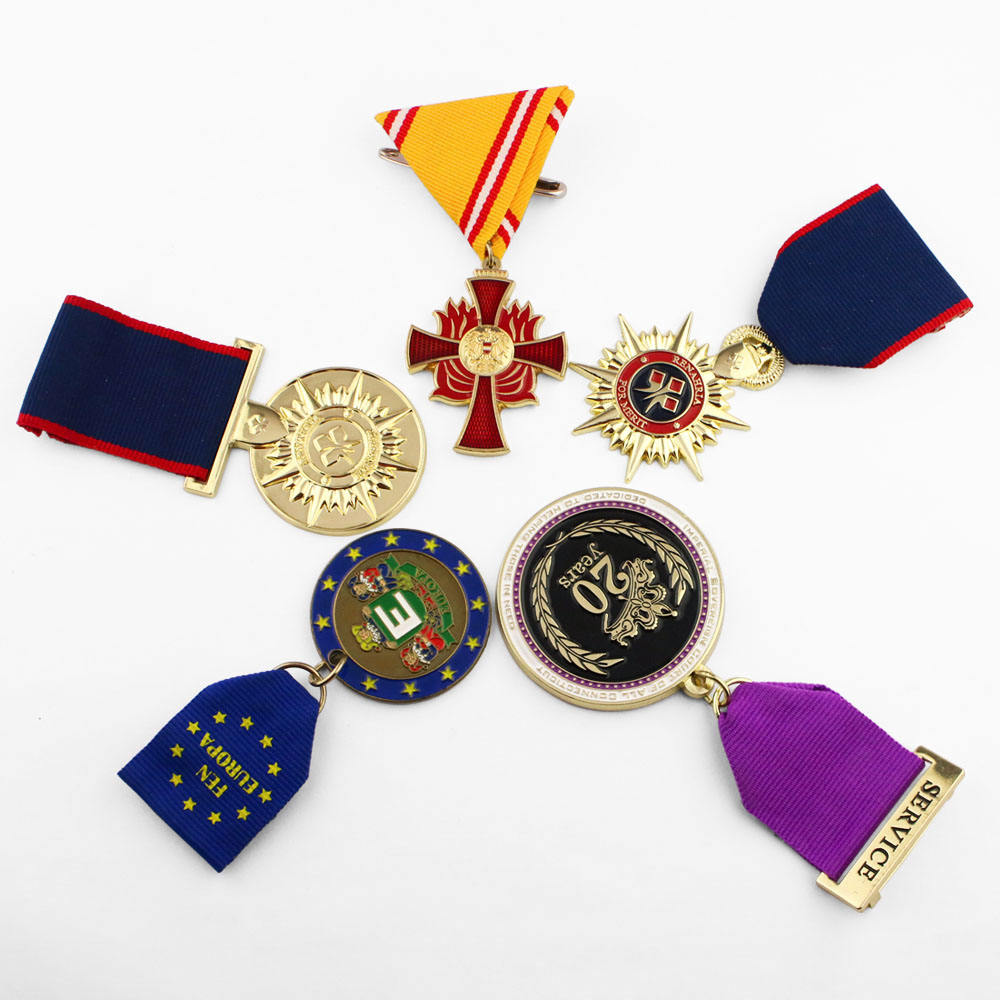 Souvenir Gold Sliver Bronze Custom Honor Medal Honor Médaille, médaille d'honneur Warfighter