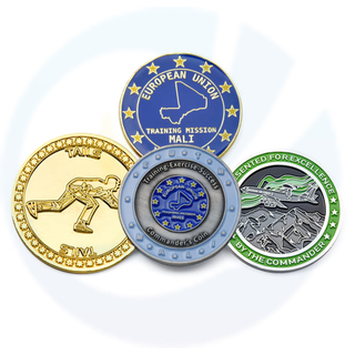Souveniture métallique personnalisée USA Navy Challenge Collectible Commémorative 2D Coin 3D