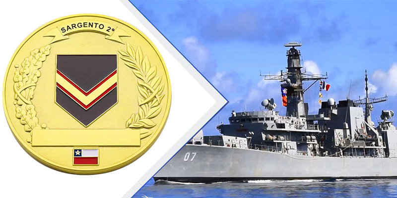 De la tradition à l'unité: les significations symboliques de la marine de la marine chilier des conceptions de pièces de monnaie