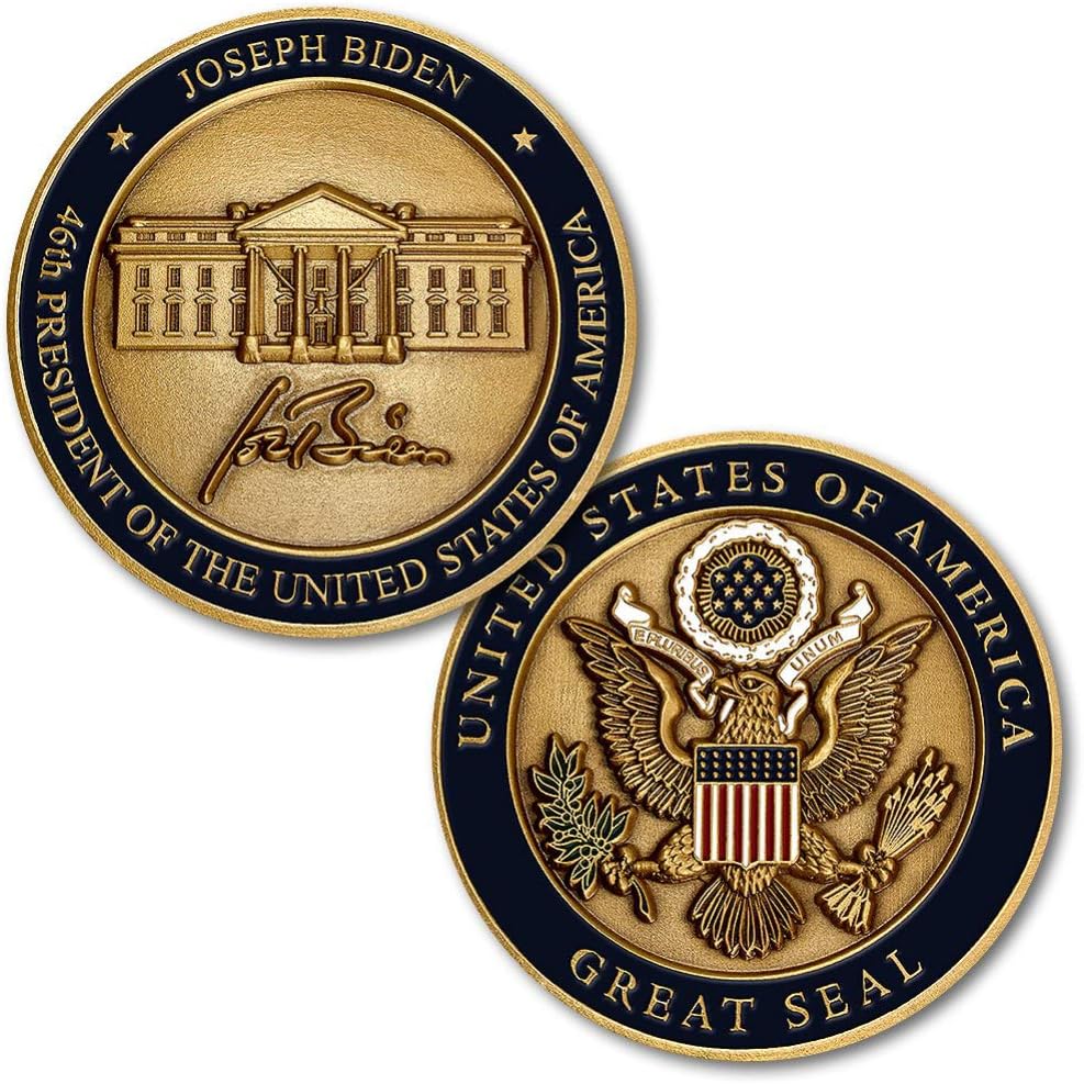 Élections électorales Soutient des articles faisant en sorte que le président militaire des États-Unis soit gravé Coins présidentiel unique Cool Challenge Coin