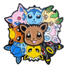 Designs personnalisés Anime Pokémon Badge Animal Game Pokemon Pikachu Ematel Pin Go pour les enfants