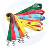 Logo à impression personnalisée Logo Logoard Sublimation Polyester Neck ID Lanyards avec Logo Custom