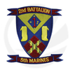 2e bataillon 5th Marines Patch