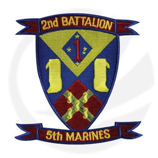 2e bataillon 5th Marines Patch