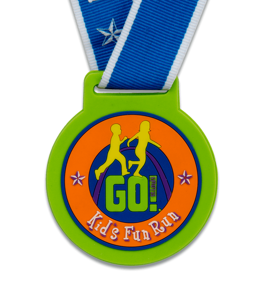 Médaille de football PVC en plastique en caoutchouc 3D en silicone personnalisé pas cher pour les enfants