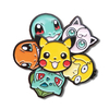 Designs personnalisés Anime Pokémon Badge Animal Game Pokemon Pikachu Ematel Pin Go pour les enfants