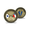 Pièces de monnaie de défi de la marine chilienne métallique personnalisée