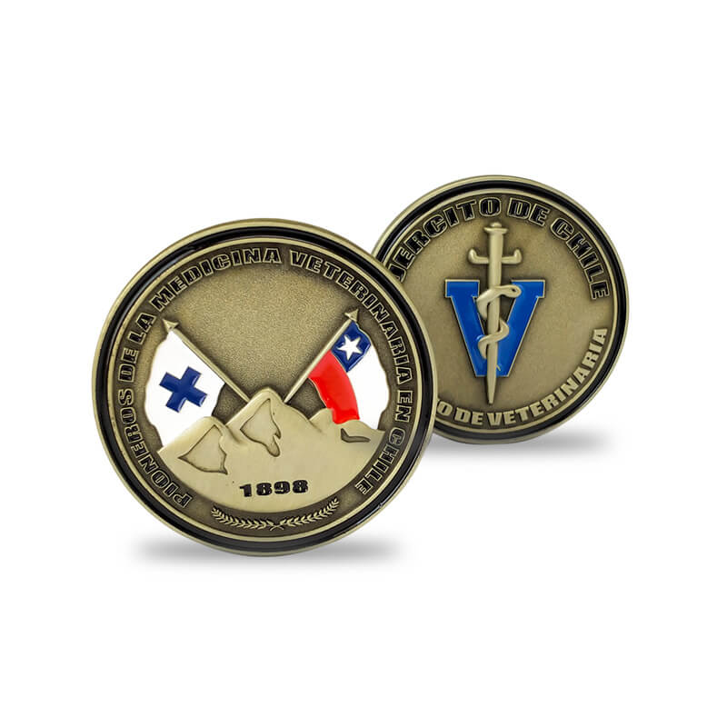 Coin 3D Gear Chilean Navy Challenge
