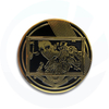 Football métal grand Challenge Coin
