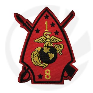 1er 2ème bataillon 8th Marines Patch